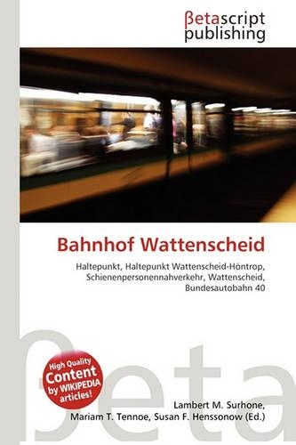 Bahnhof Wattenscheid: (German)