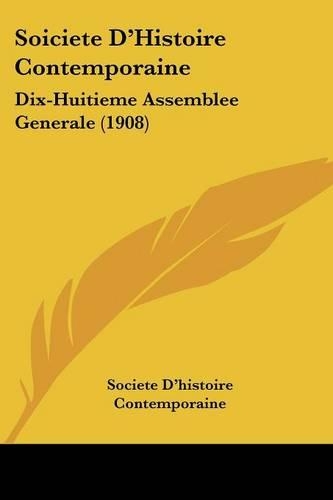 Soiciete D'Histoire Contemporaine