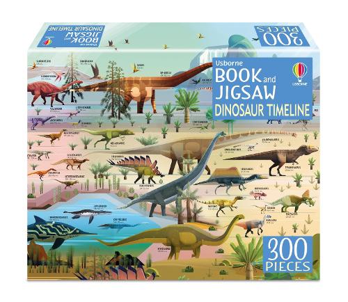 Dinosaur Timeline Book and Jigsaw: (Usborne Book and Jigsaw)
