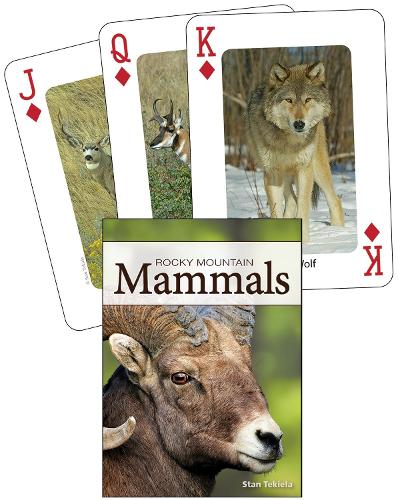 Mammals of the Rocky Mountains Playing Cards