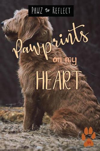 Pawprints On My Heart 34: Glossy Photo Cover Detail of Curly Light Brown Fur, 6x9 journal with 160 lined pages for Animal Lovers(Pawz to Reflect Journals)