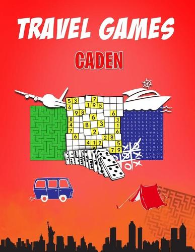 Caden Travel Games: The Best Travel Puzzle Books for Kids