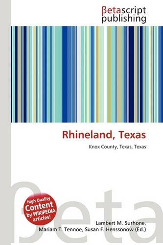 Rhineland, Texas: (English)