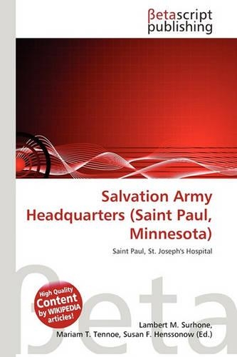 Salvation Army Headquarters (Saint Paul, Minnesota): (English)