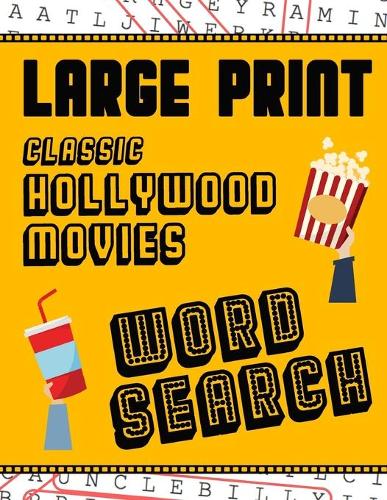 Large Print Classic Hollywood Movies Word Search
