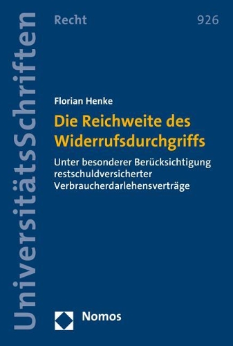 Die Reichweite Des Widerrufsdurchgriffs