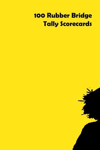 100 Rubber Bridge Tally Scorecards