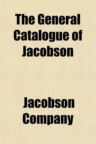 The General Catalogue of Jacobson