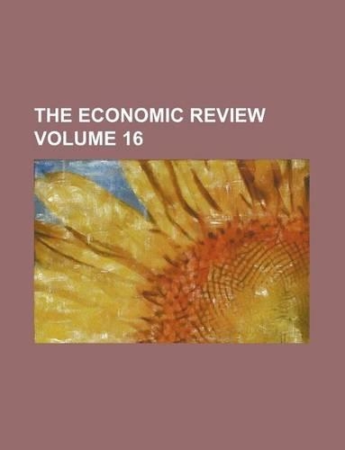 The Economic Review Volume 16