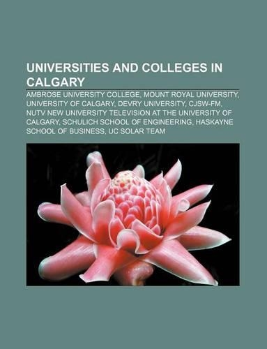 Universities and Colleges in Calgary