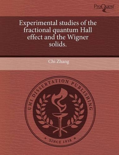 Experimental Studies of the Fractional Quantum Hall Effect and the Wigner Solids