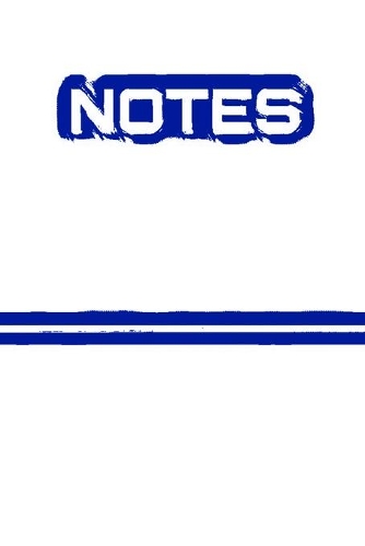 Notes: (6" x 9") Notebook(11 Notes)