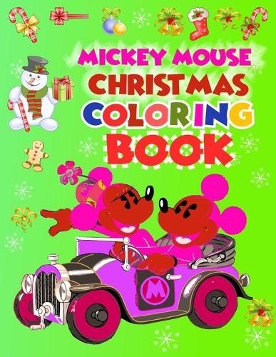 Mickey Mouse Christmas Coloring Book