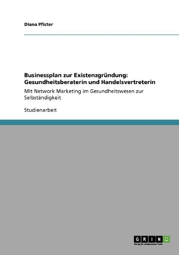 Businessplan zur Existenzgründung