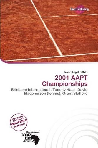 2001 Aapt Championships