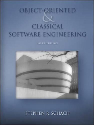 Object-oriented and Classical Software Engineering