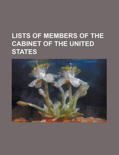 Lists of Members of the Cabinet of the United States: Deputy Secretary of State for Management and Resources, Director of National Intelligence, List(English)