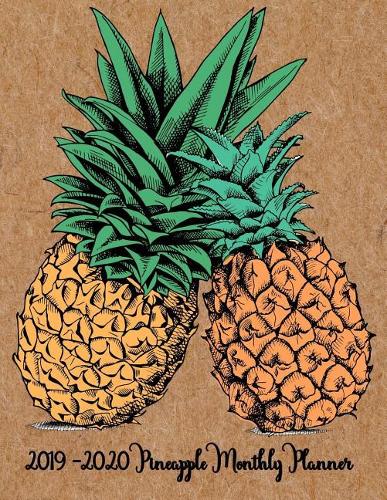 2019-2020 Pineapple Monthly Planner