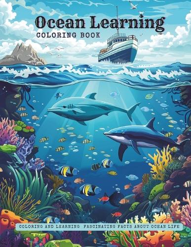 Ocean learning coloring book