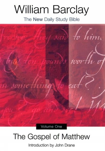 The Gospel of Matthew, Volume One