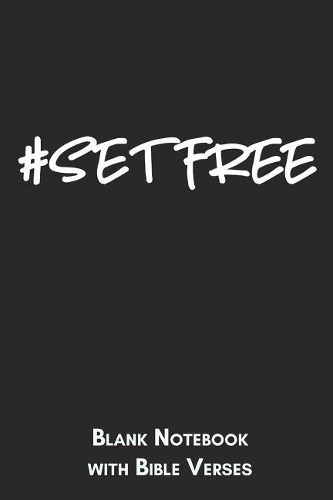 Setfree Blank Notebook with Bible Verses