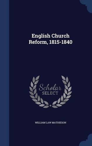 English Church Reform, 1815-1840