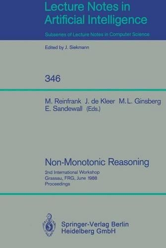 Non-Monotonic Reasoning