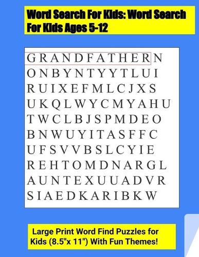 Word Search For Kids