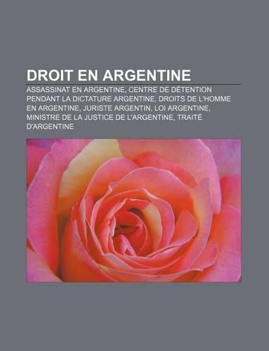 Droit En Argentine