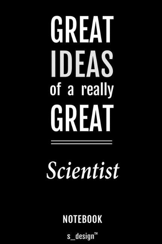 Notebook for Scientists / Scientist: awesome handy Note Book [120 blank lined ruled pages]