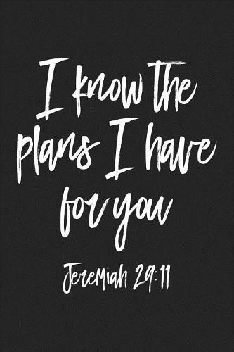 I Know the Plans I Have for You: A 6x9 Inch Matte Softcover Journal Notebook with 120 Blank Lined Pages and an Uplifting Christian Bible Verse Cover Slogan