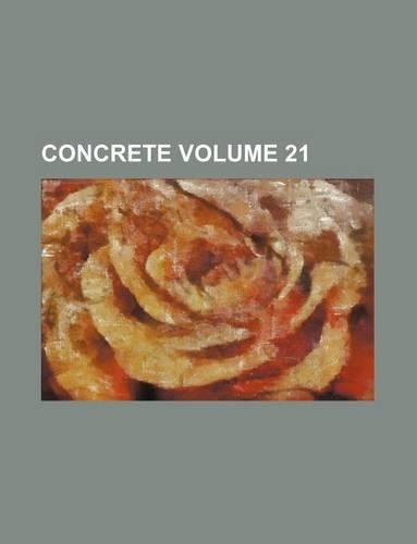 Concrete Volume 21
