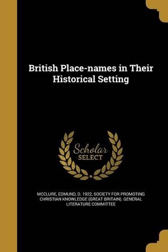 British Place-names in Their Historical Setting