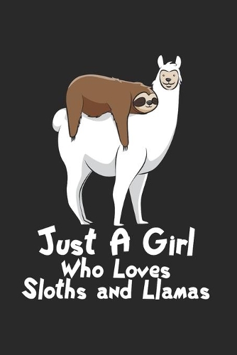 Faultier reitet auf Lama Notizbuch: Faultier reitet auf Lama Notizbuch für Liebhaber / Notizheft / Notizblock A5 (6x9in) Dotted Notebook / Punkteraster / 120 gepunktete Seiten