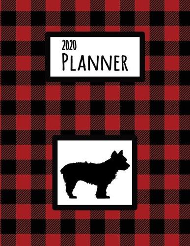 2020 Planner: Yorkie Red and Black Buffalo Plaid Dated Daily, Weekly, Monthly Planner With Calendar, Goals, To-Do, Gratitude, Habit and Mood Trackers, Affirmation