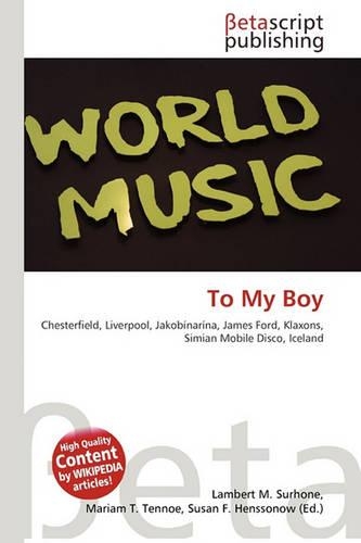 To My Boy: (English)