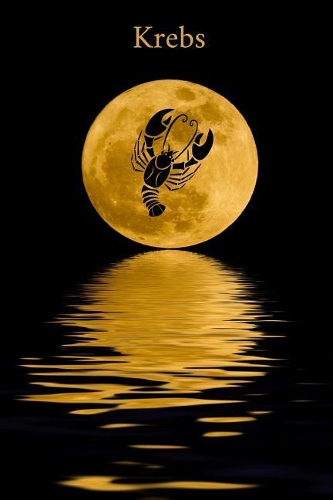 Krebs: Sternzeichen Notizbuch / Tagebuch / Journal mit 120 leeren karierten Seiten