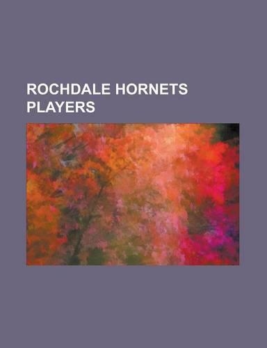 Rochdale Hornets Players