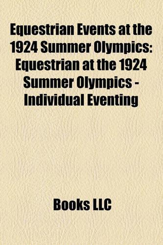 Equestrian Events at the 1924 Summer Olympics