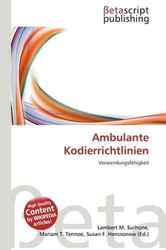Ambulante Kodierrichtlinien