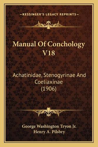 Manual Of Conchology V18
