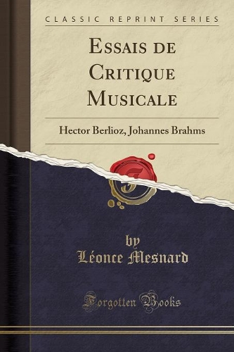 Essais de Critique Musicale