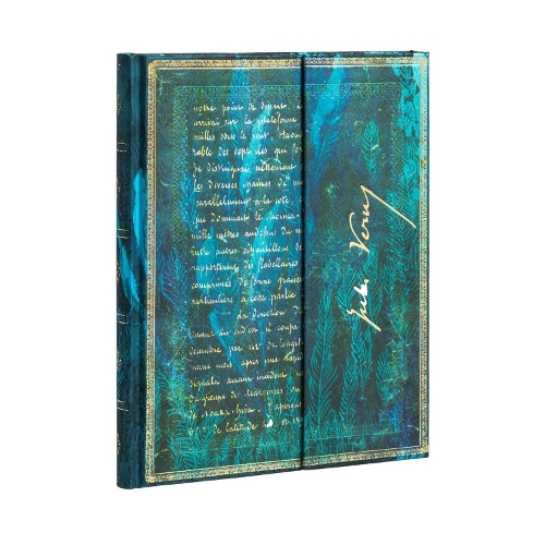 Verne, Twenty Thousand Leagues Ultra Unlined Hardcover Journal (Wrap Closure)