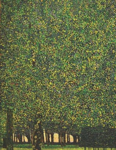 Gustav Klimt Black Pages Sketchbook: The Park Use with Art Supplies Like Metallic Markers, Chalk, Colored Pencils, Gel Ink Pens Large Green Jugendstil Black Paper Artsy Notebook Blank M(30 Black Art Sketchbooks)