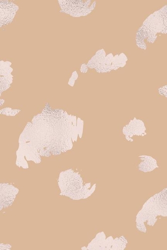 Cute Pattern Rose Gold Sketchbook