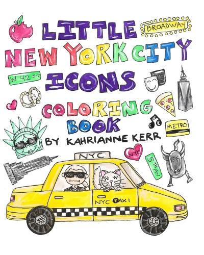 Little New York City Icons Coloring Book