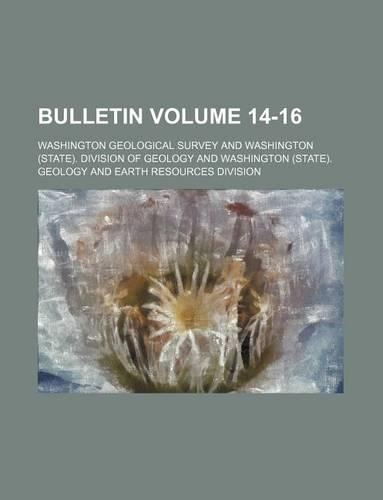 Bulletin Volume 14-16: (English)