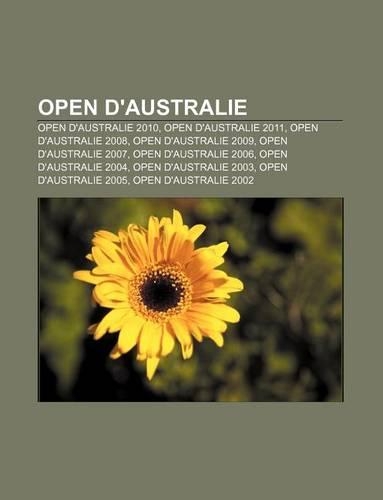 Open D'Australie