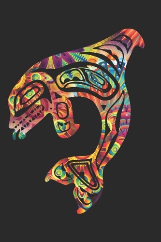 Orca Killer Whale: Native American Indian Tribe Notebook - Lined 120 Pages 6 X 9 Journal