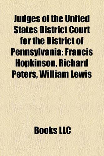 Judges of the United States District Court for the District of Pennsylvania